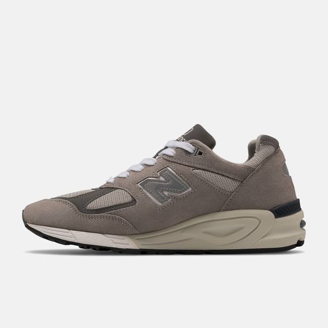 New Balance MADE in USA 990v2 Core Sneakers Herr Grå Vita | NB567VUW