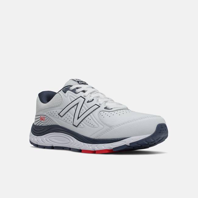 New Balance MW840V3 Promenadskor Herr Vita Beige Indigo | NB795COI