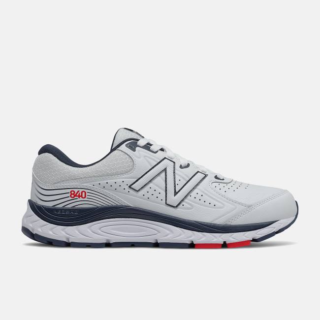 New Balance MW840V3 Promenadskor Herr Vita Beige Indigo | NB795COI