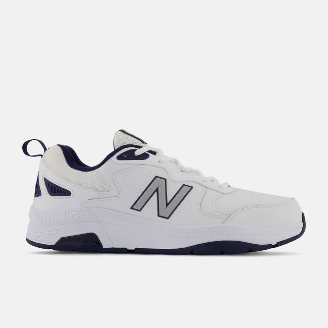 New Balance MX857V3 Träningsskor Herr Vita Marinblå | NB375YUE