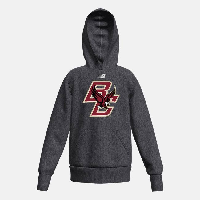 New Balance NBY Fleece (Boston College) Hoodie Barn Svarta | NB790VTE