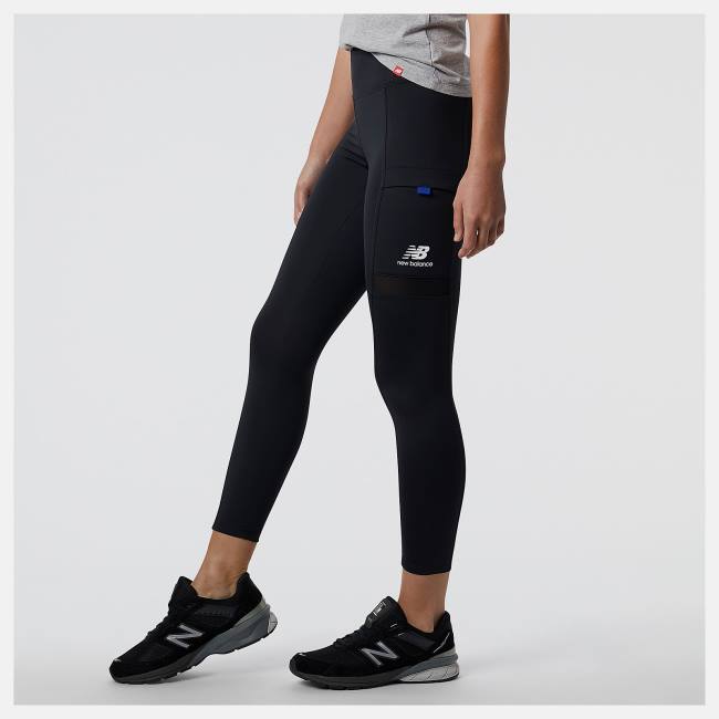 New Balance NB AT Leggings Dam Svarta | NB645OSP