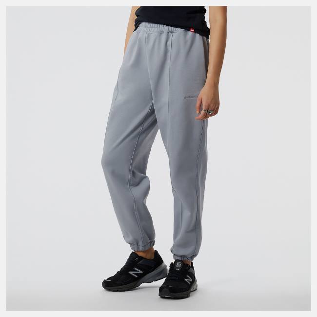 New Balance NB Athletics Nature State French Terry Sweatpant Byxor Dam Grå | NB052BAZ