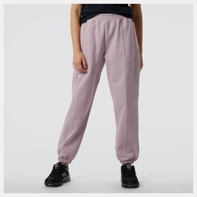 New Balance NB Athletics Nature State French Terry Sweatpant Byxor Dam Lila Grå | NB539PRW