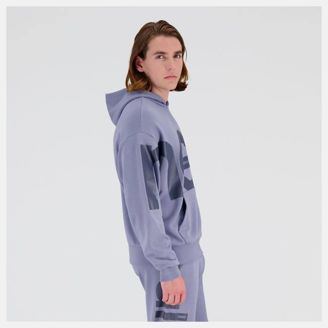 New Balance NB Athletics Unisex Out of Bounds Hoodie Dam Grå | NB320HRM