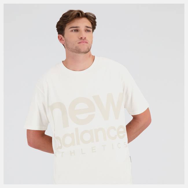 New Balance NB Athletics Unisex Out of Bounds Tee T-shirt Dam Ljusblå | NB372YHL