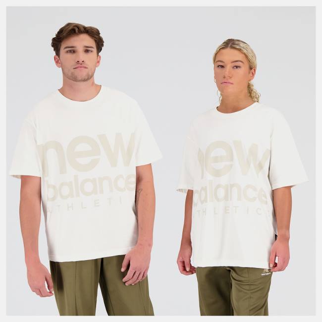 New Balance NB Athletics Unisex Out of Bounds Tee T-shirt Dam Ljusblå | NB372YHL