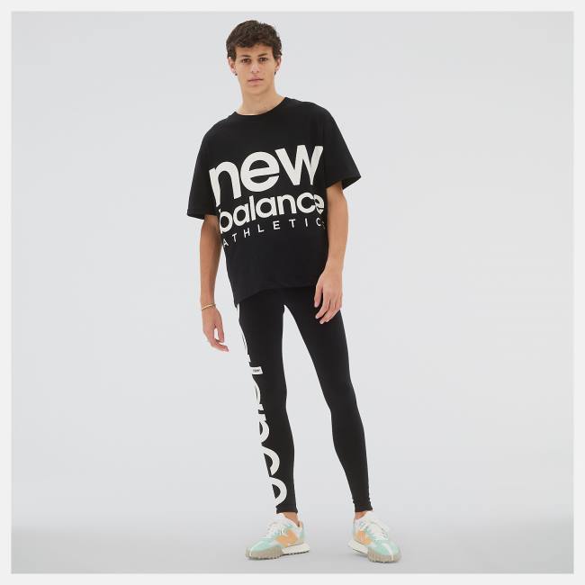 New Balance NB Athletics Unisex Out of Bounds Tight Leggings Dam Svarta | NB591FGX