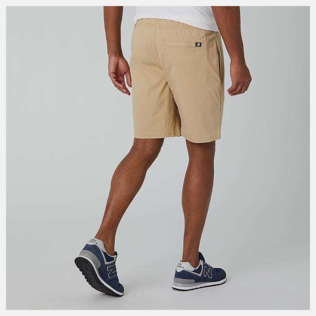 New Balance NB Athletics Woven Shorts Herr Khaki | NB946CPQ