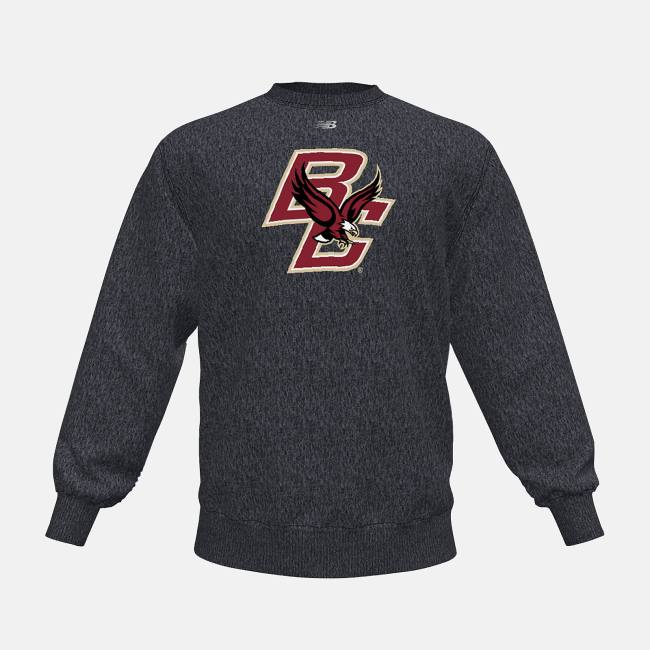 New Balance NB Crew Fleece (Boston College) Tröjor Herr Svarta | NB749MCN