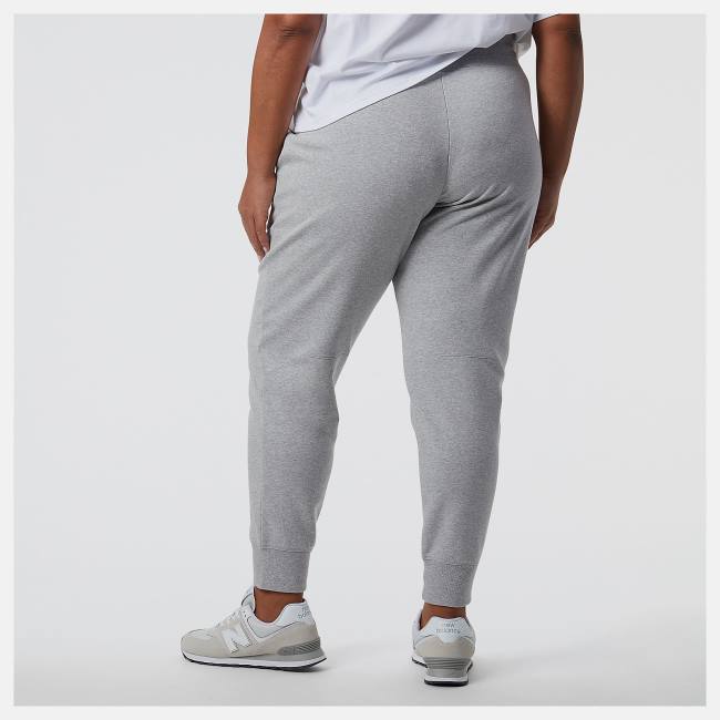 New Balance NB Essentials French Terry Sweatpant Byxor Dam Grå | NB146BNO