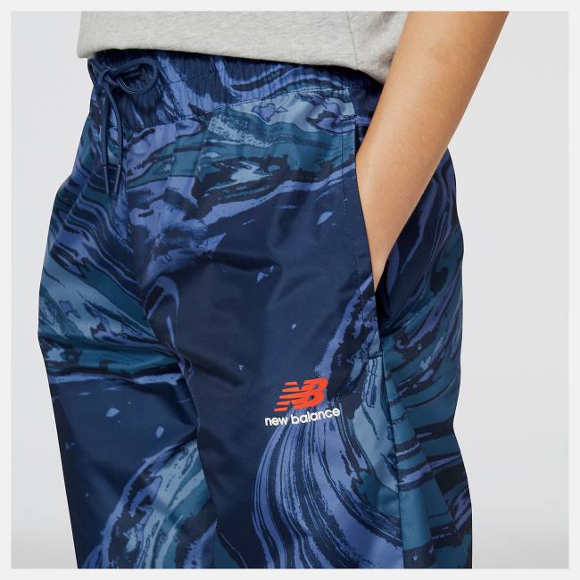 New Balance NB Essentials New Wave Pant Byxor Dam Blå | NB170UWS