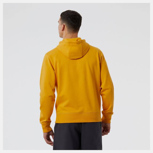 New Balance NB Essentials Pullover Hoodie Herr Gula | NB173UPI