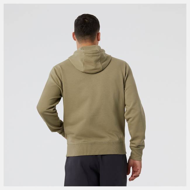 New Balance NB Essentials Pullover Hoodie Herr Camo | NB495KJQ