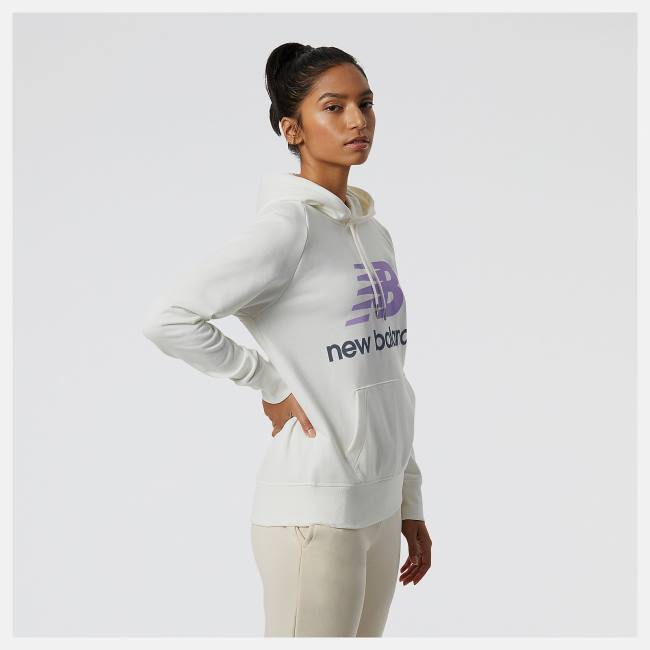 New Balance NB Essentials Pullover Hoodie T-shirt Dam Olika Färger | NB754WZB