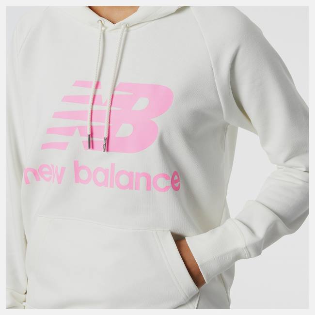 New Balance NB Essentials Pullover Hoodie T-shirt Dam Ljusblå | NB896ZIO