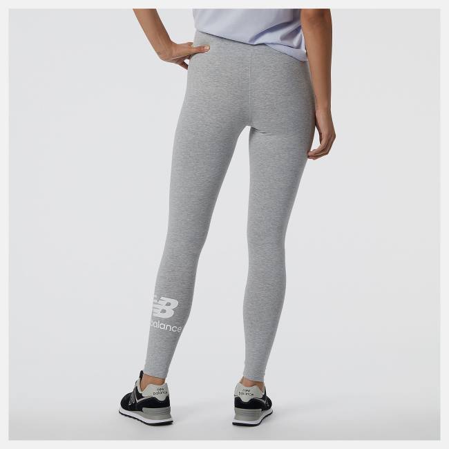 New Balance NB Essentials Stacked Leggings Dam Grå | NB736XKI