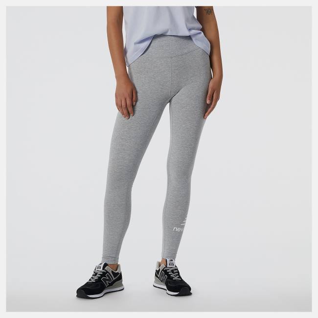 New Balance NB Essentials Stacked Leggings Dam Grå | NB736XKI