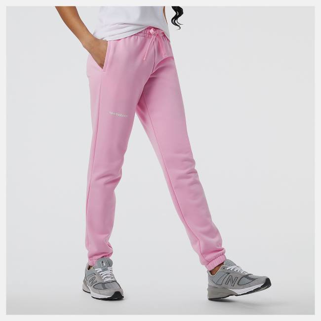 New Balance NB Essentials Sweatpant Byxor Dam Rosa | NB687FUW