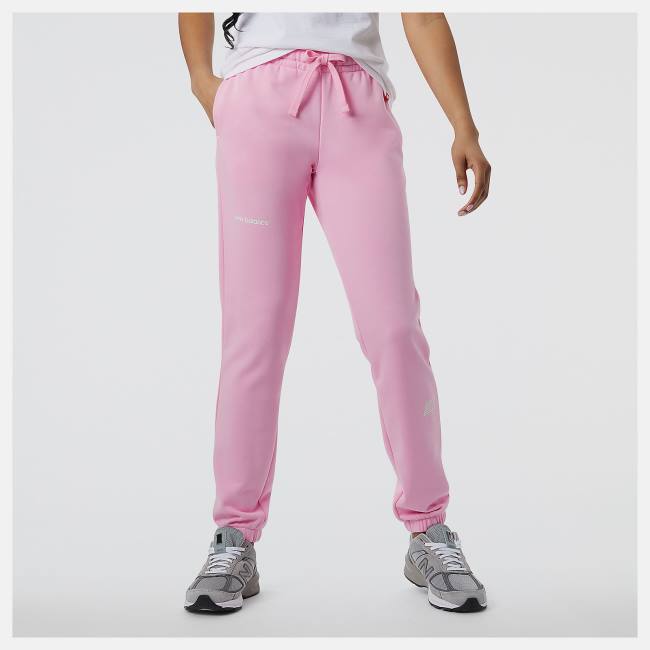 New Balance NB Essentials Sweatpant Byxor Dam Rosa | NB687FUW