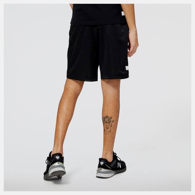 New Balance NB Hoops Fundamentals Shorts Herr Svarta | NB385KFB