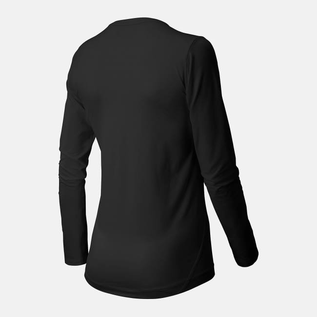 New Balance NB Long Sleeve Baselayer T-shirt Dam Svarta | NB410FYW