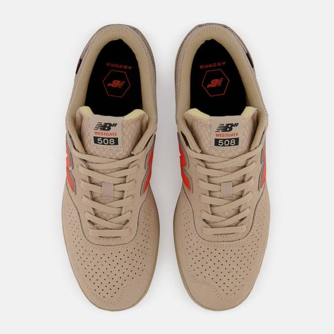 New Balance NB NUMERIC BRANDON WESTGATE 508 Skateskor Dam Bruna Orange | NB146GWI