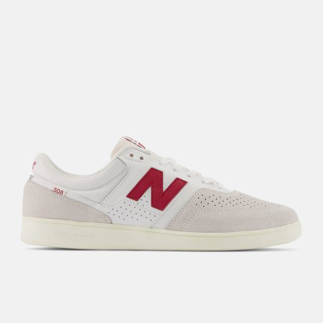 New Balance NB NUMERIC BRANDON WESTGATE 508 Skateskor Herr Vita Röda | NB168TXE