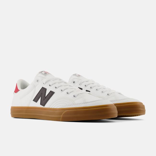 New Balance NB Numeric 212 Pro Court Skateskor Dam Vita Svarta | NB186BLR