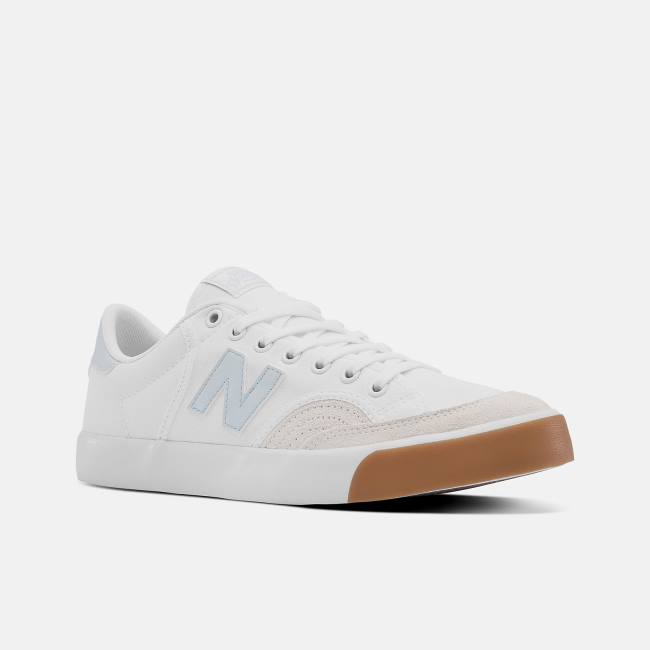 New Balance NB Numeric 212 Pro Court Skateskor Dam Vita Ljusblå | NB396BZN