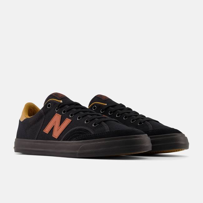 New Balance NB Numeric 212 Pro Court Skateskor Herr Svarta Röda | NB491IBJ