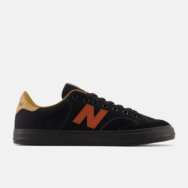 New Balance NB Numeric 212 Pro Court Skateskor Herr Svarta Röda | NB491IBJ