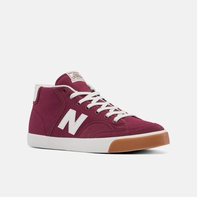 New Balance NB Numeric 213 Pro Court Skateskor Dam Vinröda Vita | NB540AND