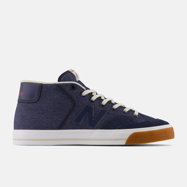 New Balance NB Numeric 213 Skateskor Dam Marinblå Vita | NB473XPM