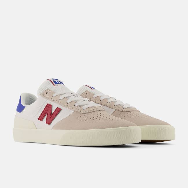 New Balance NB Numeric 272 Skateskor Dam Vita Röda | NB965CAI