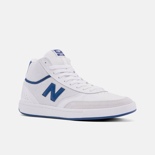 New Balance NB Numeric 440 High Skateskor Herr Vita Kungsblått | NB704MCL