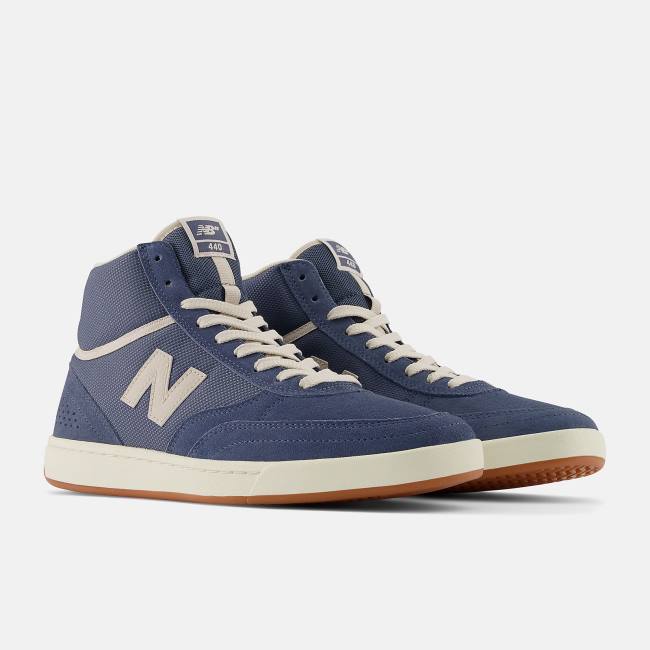 New Balance NB Numeric 440 High Skateskor Dam Marinblå Vita | NB765WLD