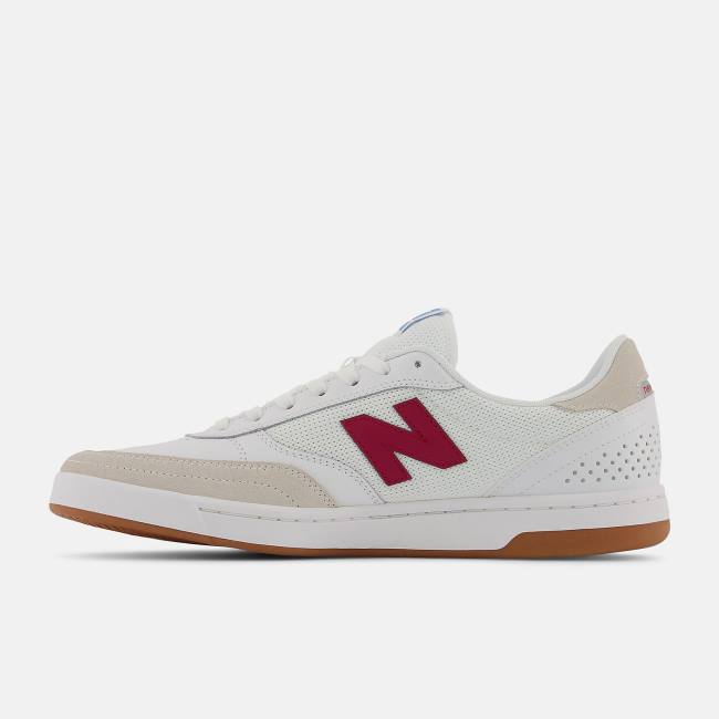 New Balance NB Numeric 440 Skateskor Herr Vita Vinröda | NB427TRX