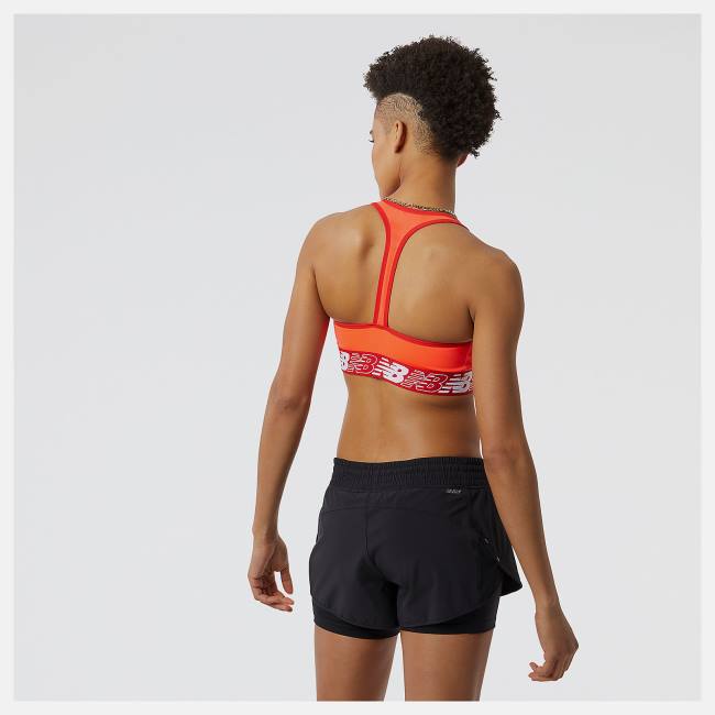 New Balance NB Pace Bra 3.0 Sport Bh Dam Röda | NB023QFD