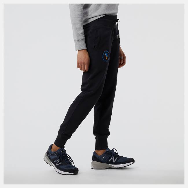 New Balance NYC Marathon NB Essentials French Terry Sweatpant Byxor Dam Svarta | NB902YQI