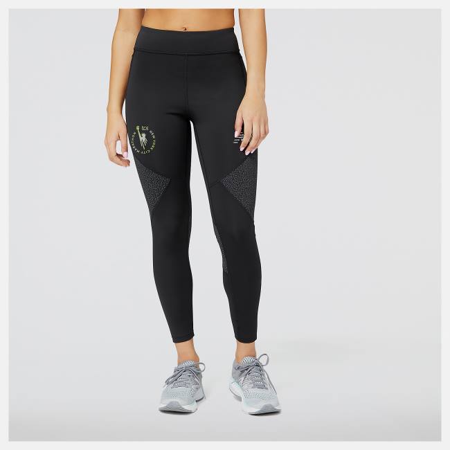 New Balance NYC Marathon PMV Shutter Speed 7/8 Tight Leggings Dam Gröna | NB296XHF