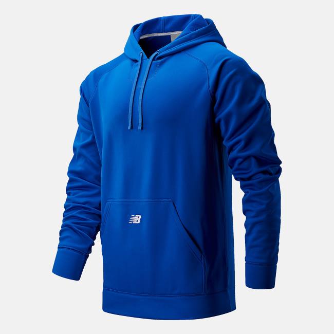 New Balance Perf Tech Hoodie Herr Kungsblått | NB964BVI