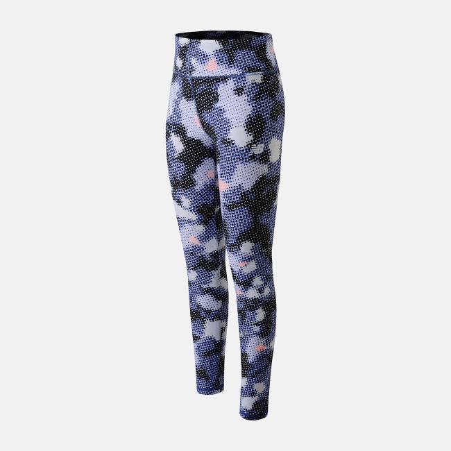 New Balance Performance Capri Tight Girls Byxor Barn Marinblå | NB160WIX