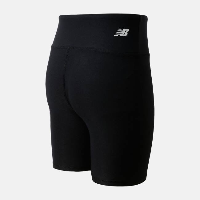 New Balance Performance Girls Shorts Barn Svarta | NB359UPR