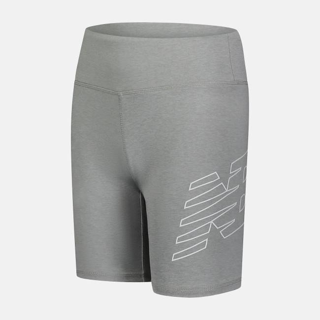 New Balance Performance Girls Shorts Barn Grå | NB584VPH