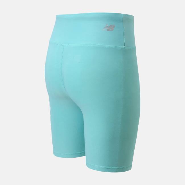 New Balance Performance Girls Shorts Barn Gröna | NB670VDF