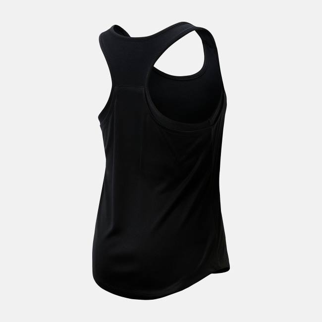 New Balance Performance Jersey Tank Girls T-shirt Barn Svarta | NB549ACF