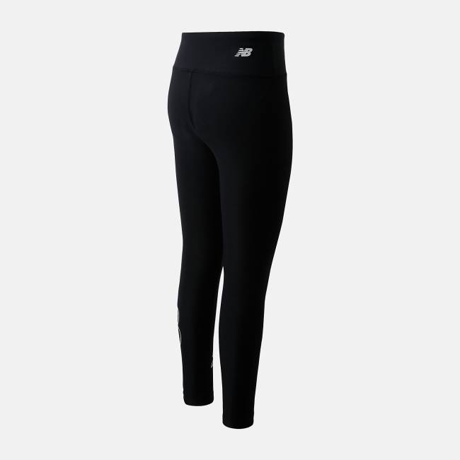 New Balance Performance Tight Girls Byxor Barn Svarta | NB357YTE