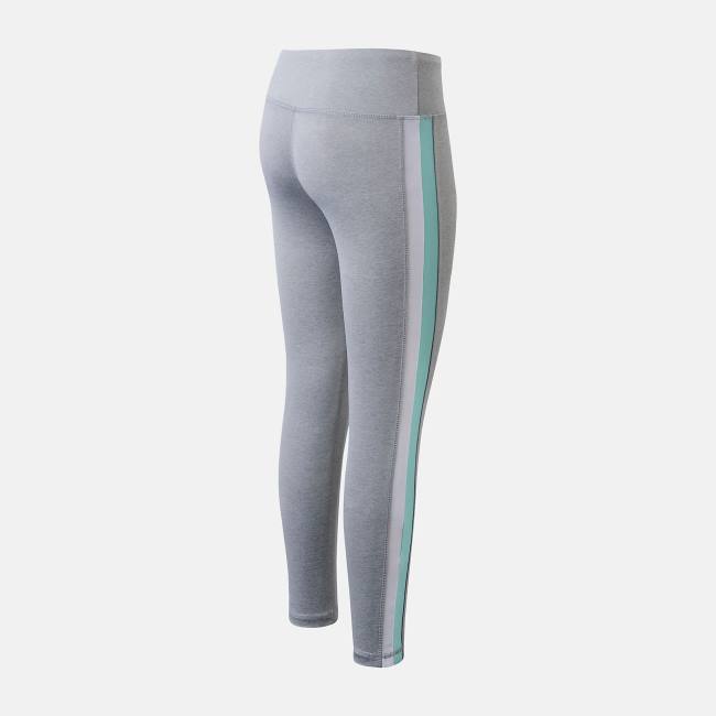 New Balance Performance Tight Girls Byxor Barn Grå | NB764KZJ