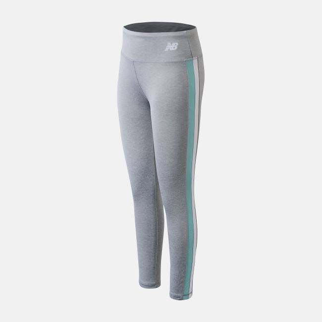 New Balance Performance Tight Girls Byxor Barn Grå | NB764KZJ